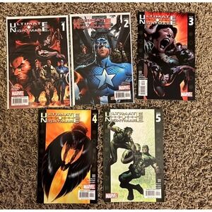 Ultimate Nightmare 1-5 Full Set Complete Series Marvel‎ Comics 2004